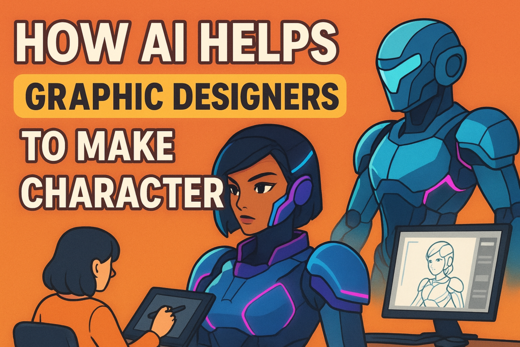 AI helps graphic designers create characters faster, smarter, and with more creativity
